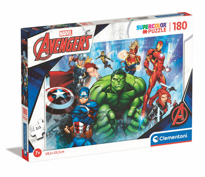 Clementoni Puzzel 180 stukjes - Avengers
