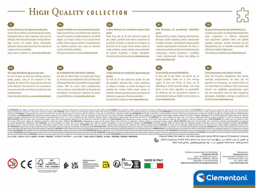 Clementoni Puzzel 500 stukjes - Kittens