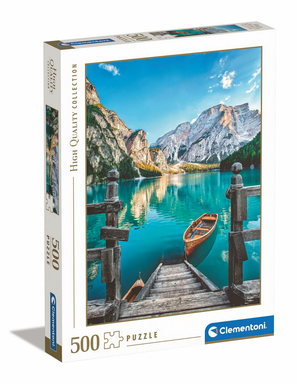 Clementoni Puzzel 500 stukjes Braies Lake