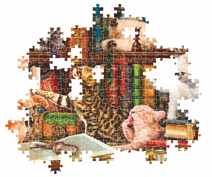 Clementoni Puzzel High Quality 1000 stukjes Curious Whiskers