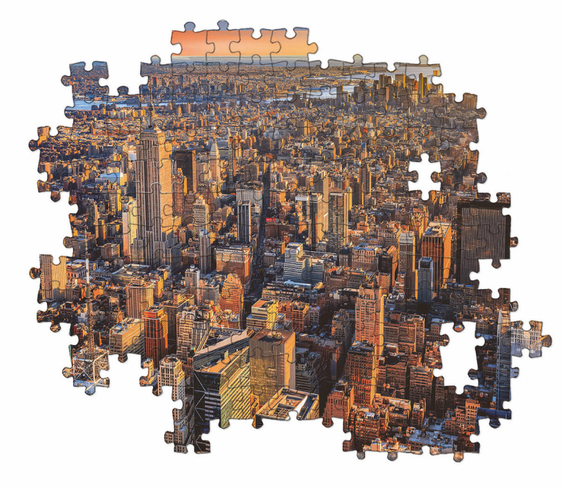 Clementoni Puzzel High Quality 1000 stukjes New York City Su