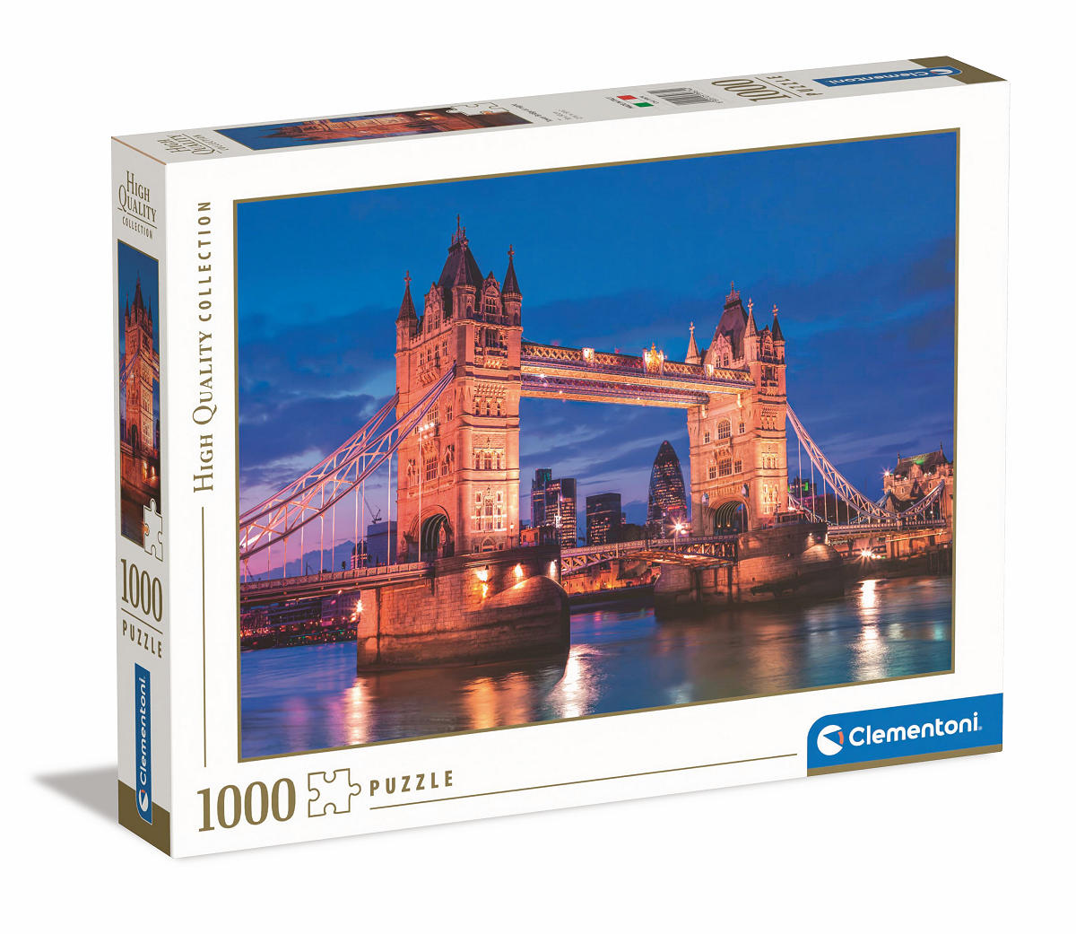 Clementoni Puzzel High Quality 1000 stukjes Tower Bridge at