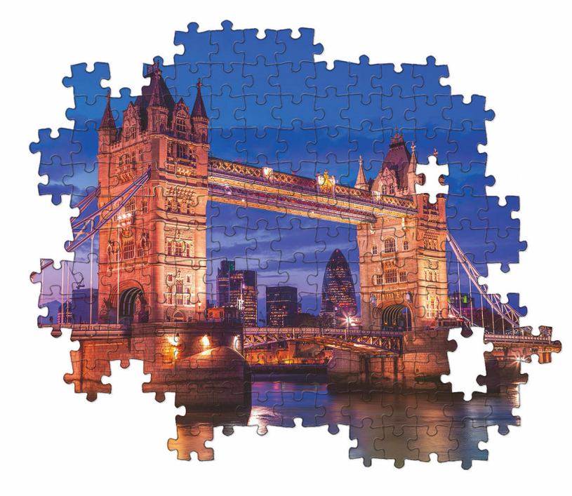 Clementoni Puzzel High Quality 1000 stukjes Tower Bridge at