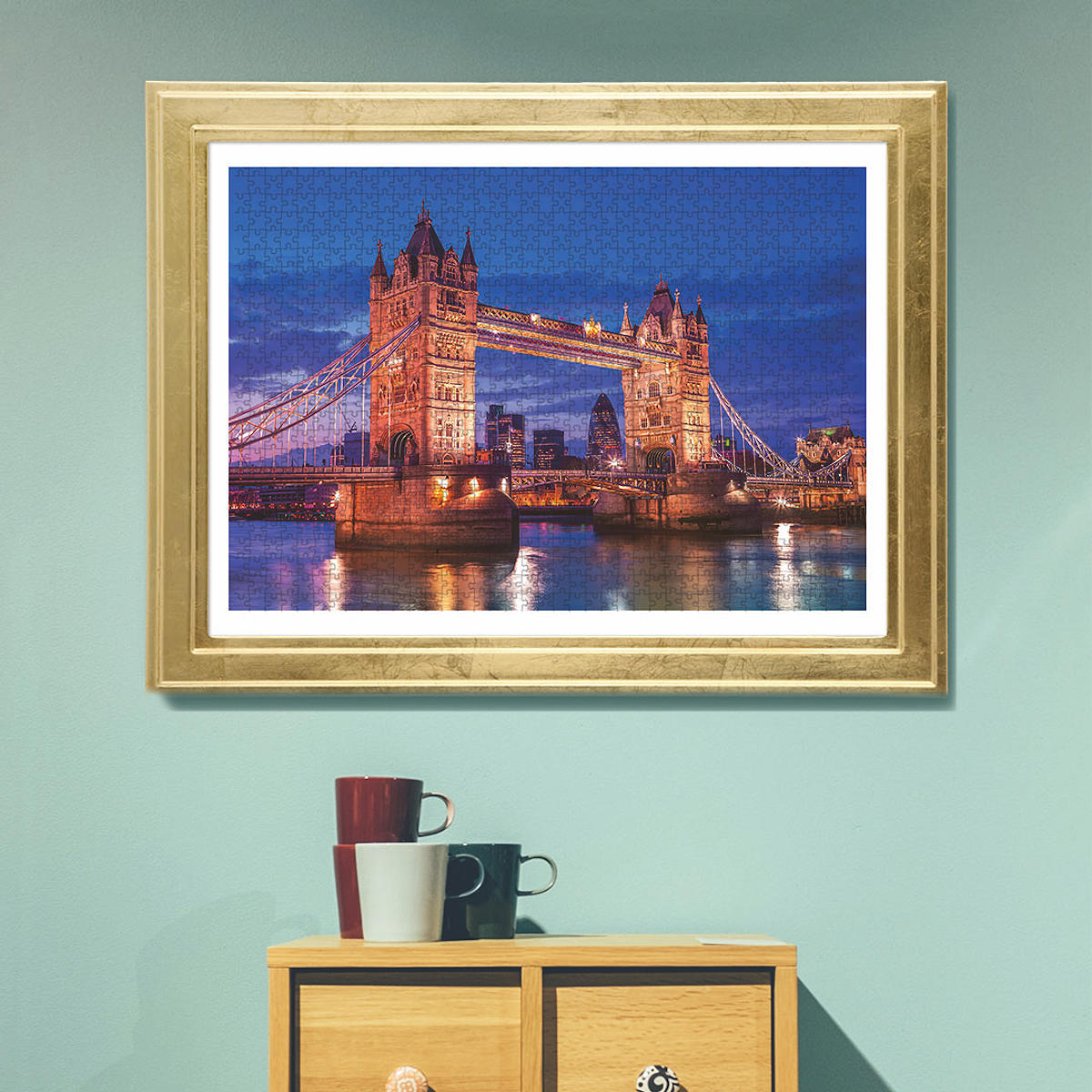 Clementoni Puzzel High Quality 1000 stukjes Tower Bridge at