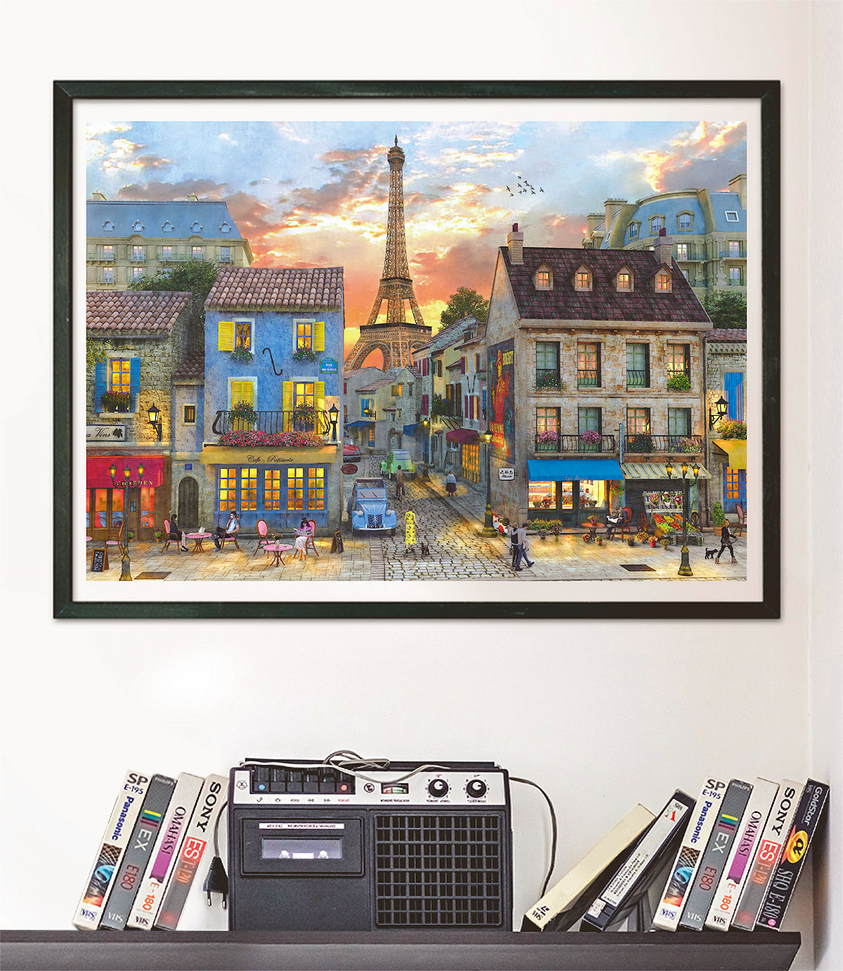Clementoni Puzzel High Quality 1000 stukjes Streets of Paris