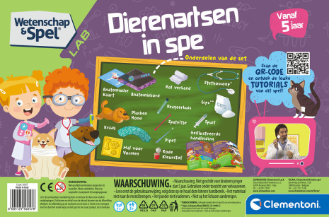 Clementoni Wetenschap en Spel Dierenartsen in spe