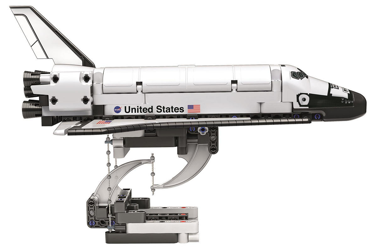 Wetenschap en Spel Mechanica Nasa zwevende Shuttle