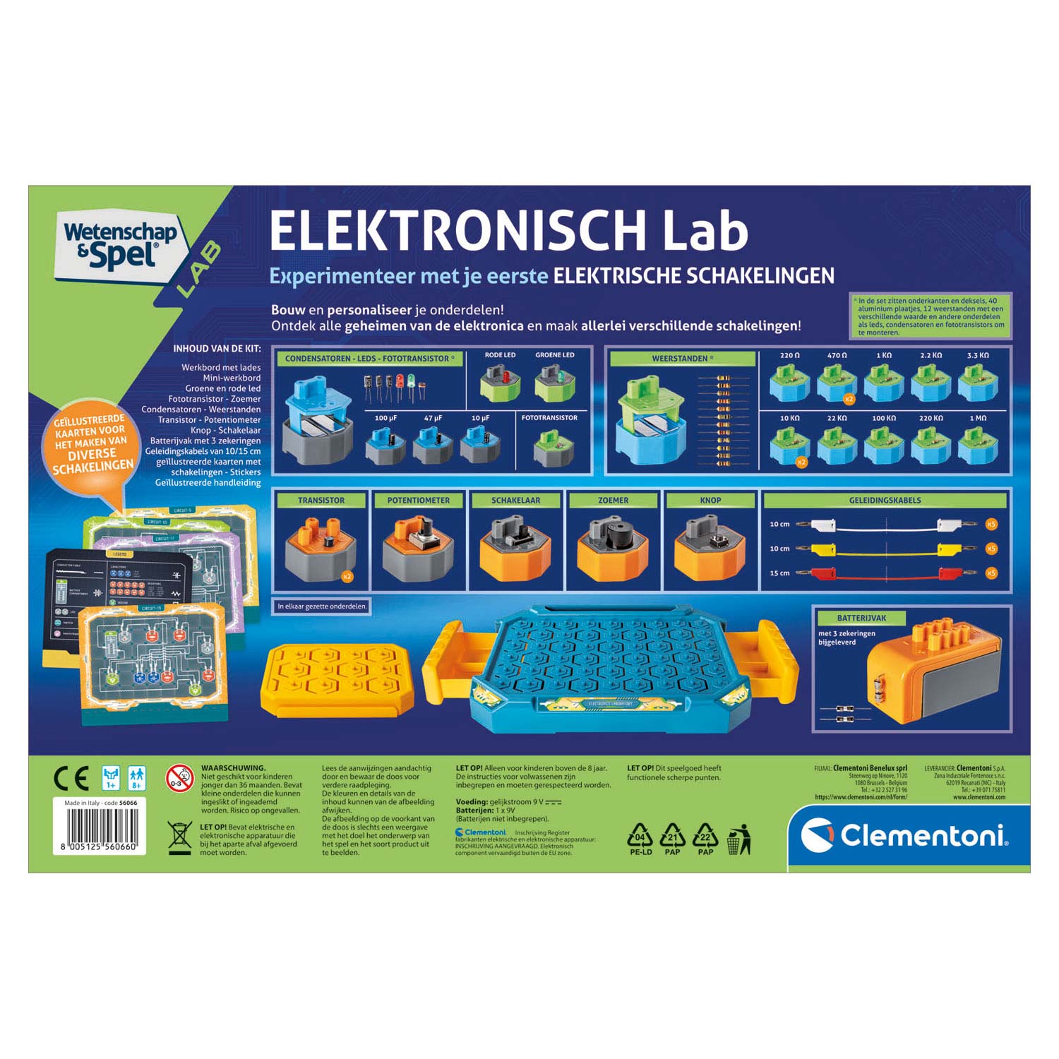 Clementoni Wetenschap en Spel Elektronisch Lab