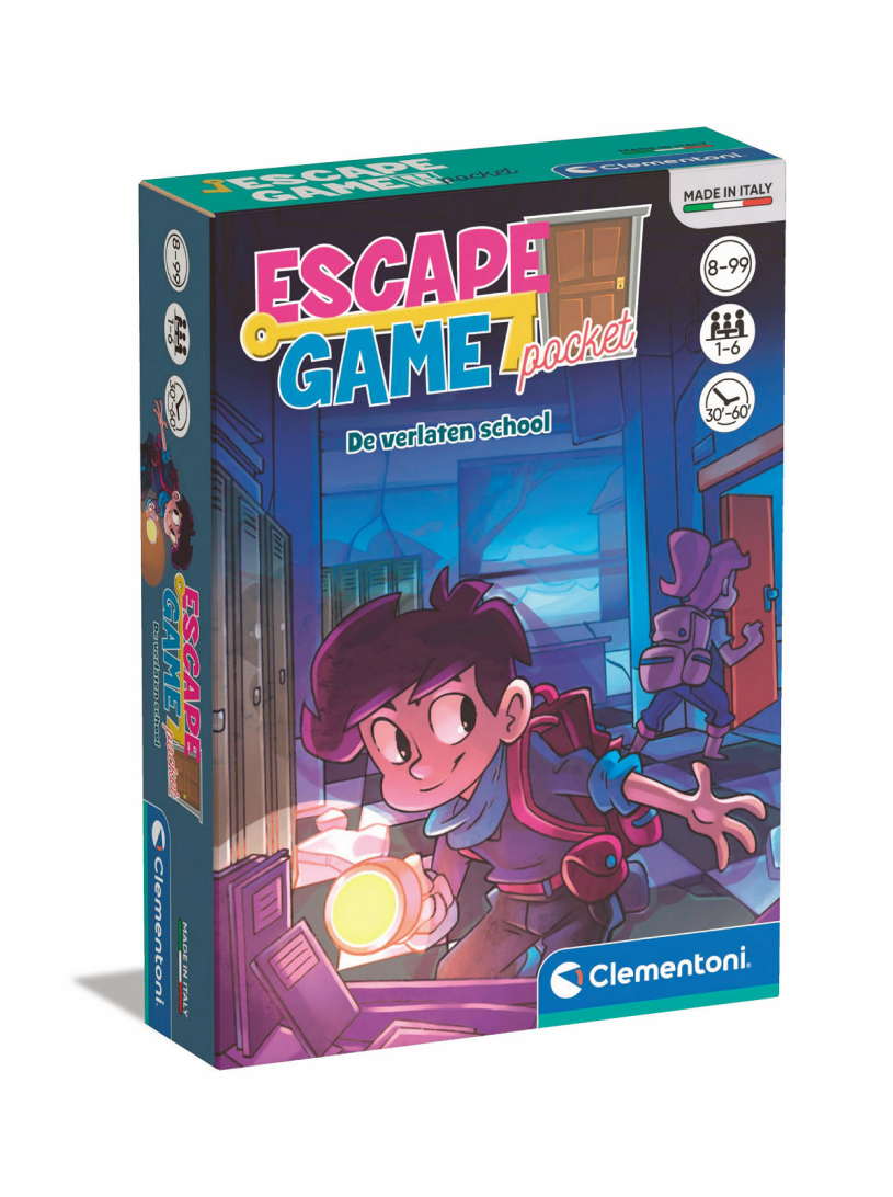 Clementoni Escape Game Pocket - De verlaten school