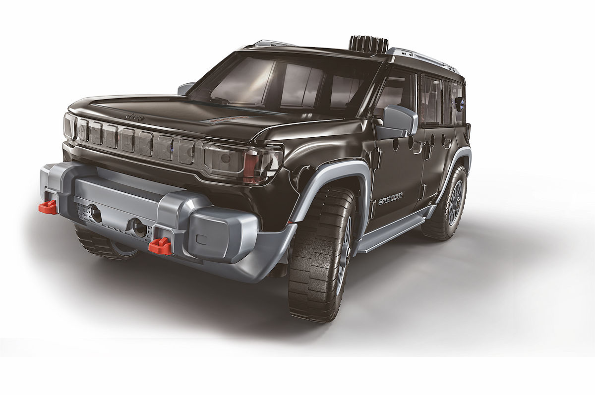 Clementoni Wetenschap & Spel Mechanica - Jeep Recon