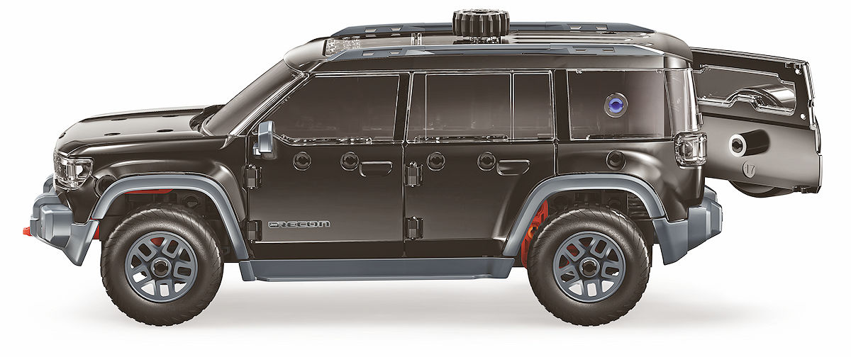 Clementoni Wetenschap & Spel Mechanica - Jeep Recon