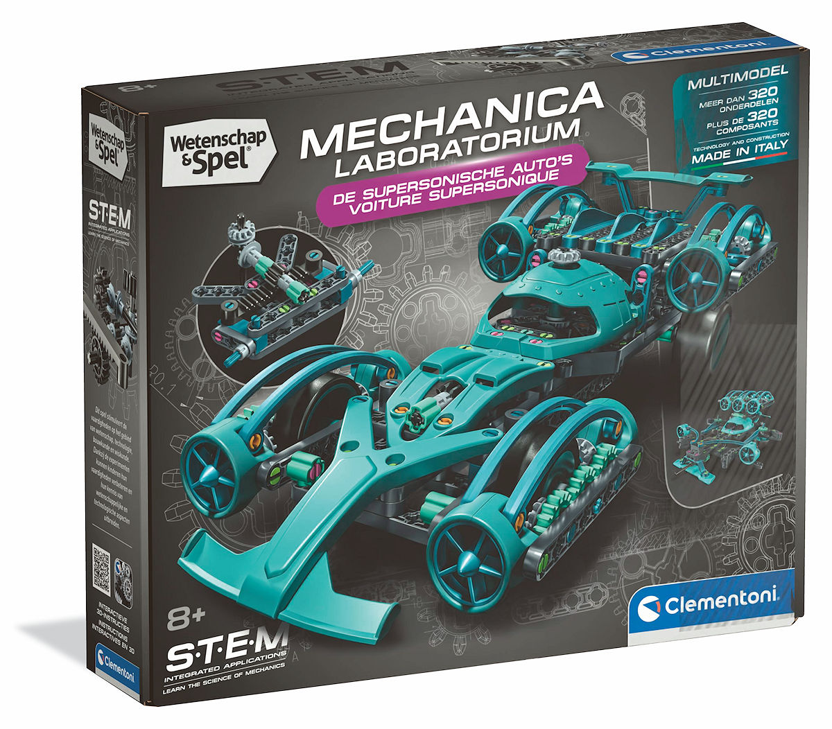Wetenschap en Spel Mechanica - Supersonic Race Car