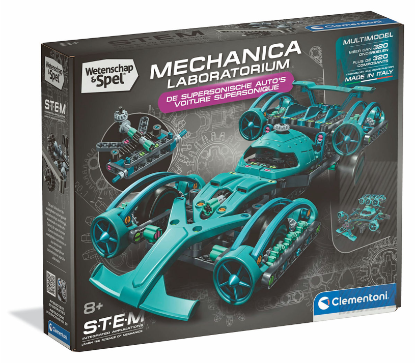 Wetenschap en Spel Mechanica - Supersonic Race Car