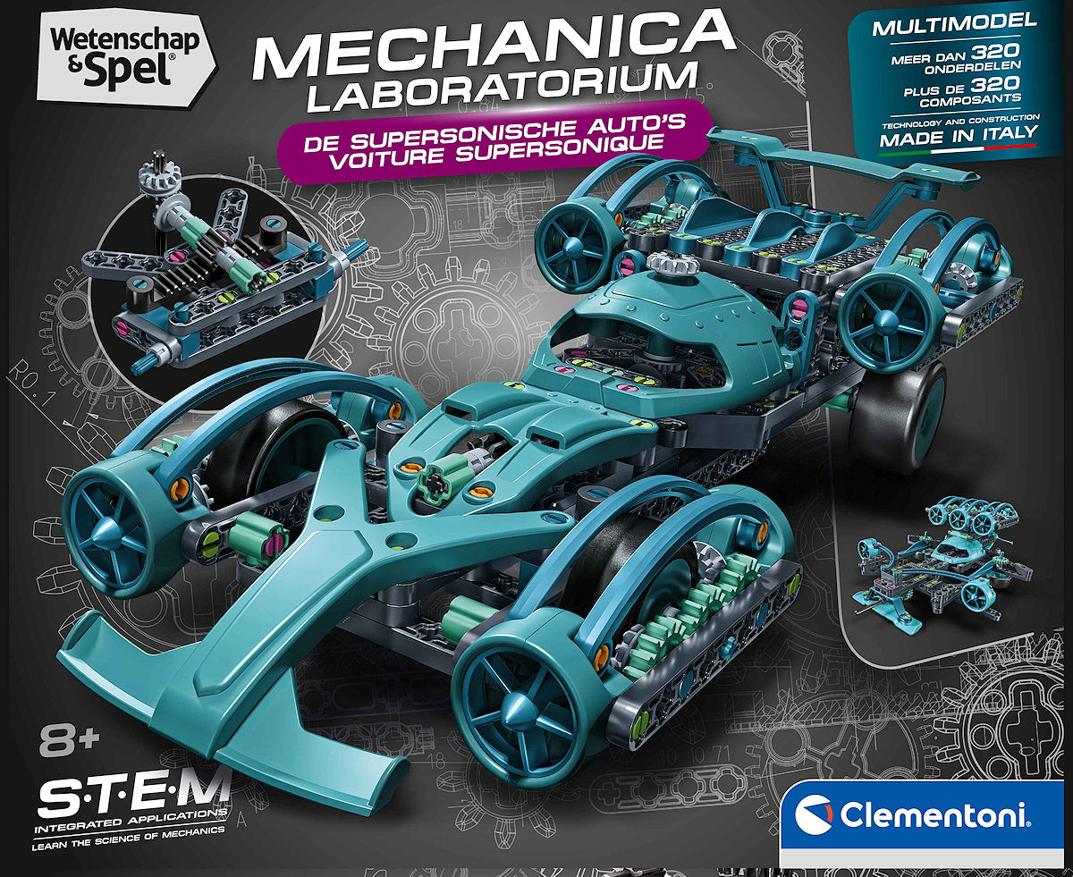 Wetenschap en Spel Mechanica - Supersonic Race Car