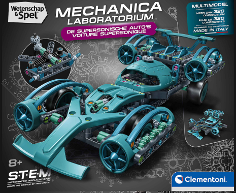 Wetenschap en Spel Mechanica - Supersonic Race Car