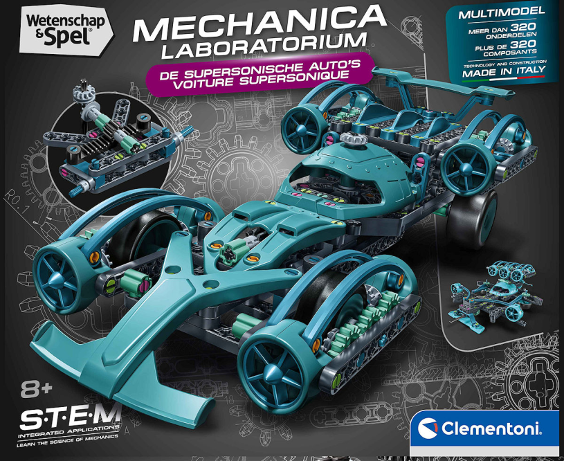 Wetenschap en Spel Mechanica - Supersonic Race Car