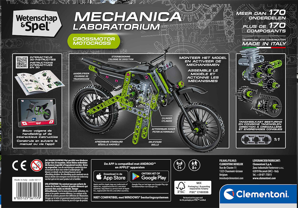Wetenschap en Spel Mechanica - Crossmotor