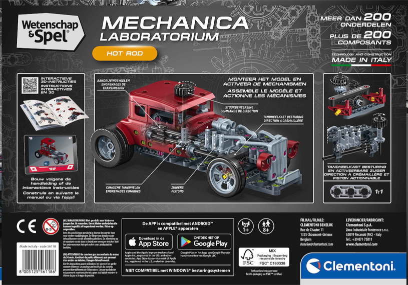 Wetenschap en Spel Mechanica - Hot Rod