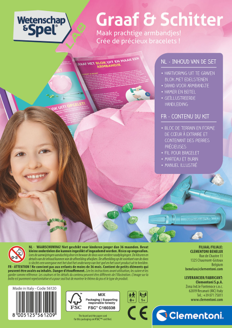 Clementoni Wetenschap en Spel Graaf en Schitter