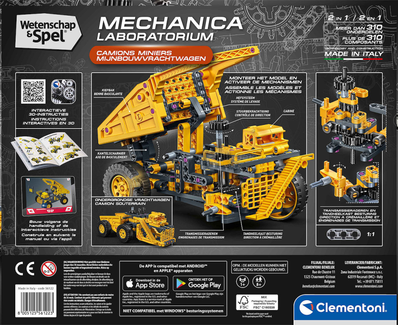 Wetenschap en Spel Mechanica - Mining Truck