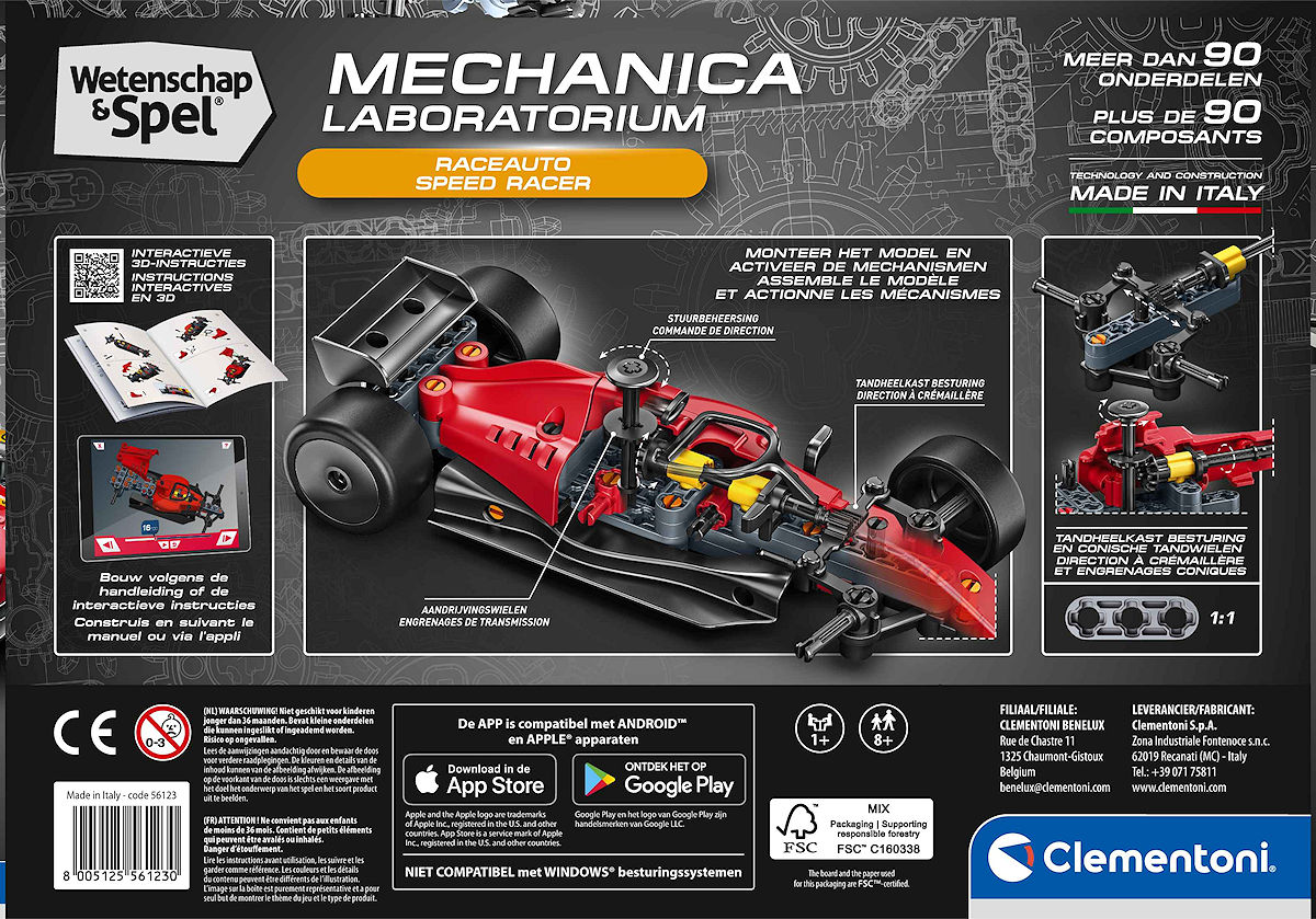 Wetenschap en Spel Mechanica - Hi Speed Racing Car