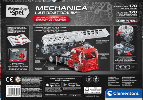 Wetenschap en Spel Mechanica - Fire Ladder Truck