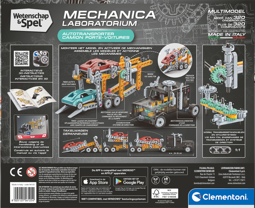 Wetenschap en Spel Mechanica - Autotransporter