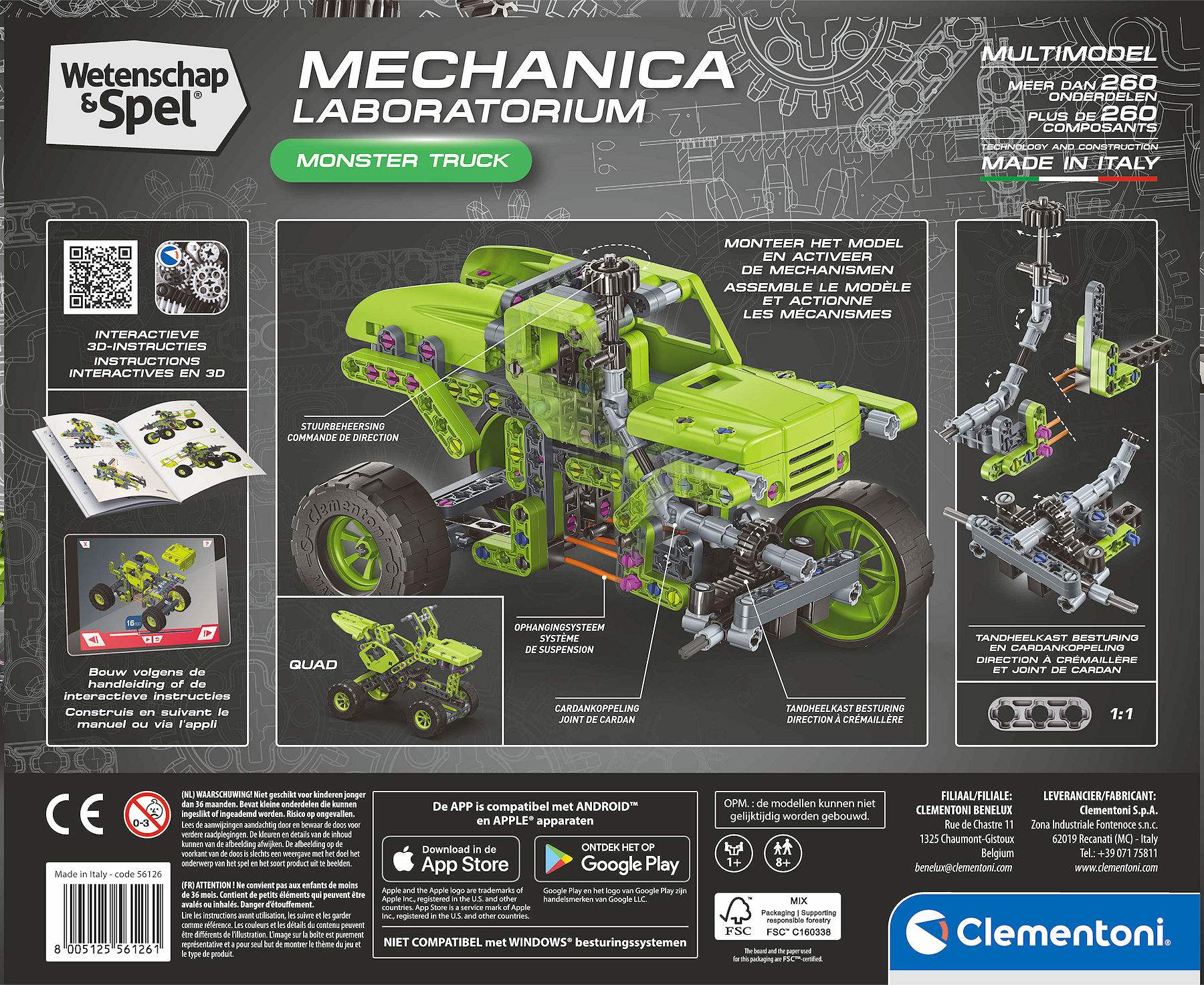 Wetenschap en Spel Mechanica - Monstertruck