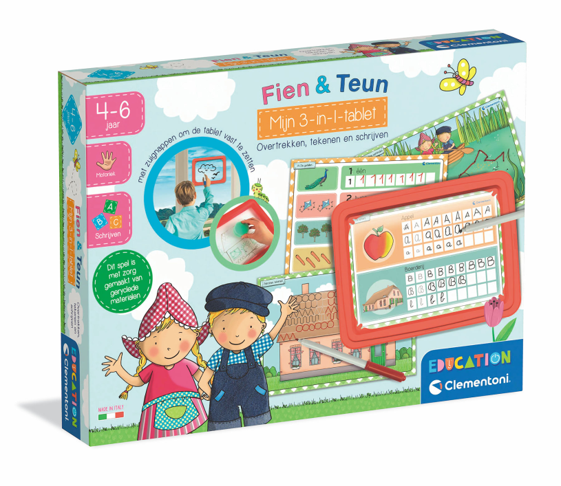 Clementoni Education - Fien en Teun Mijn 3-in-1 tablet