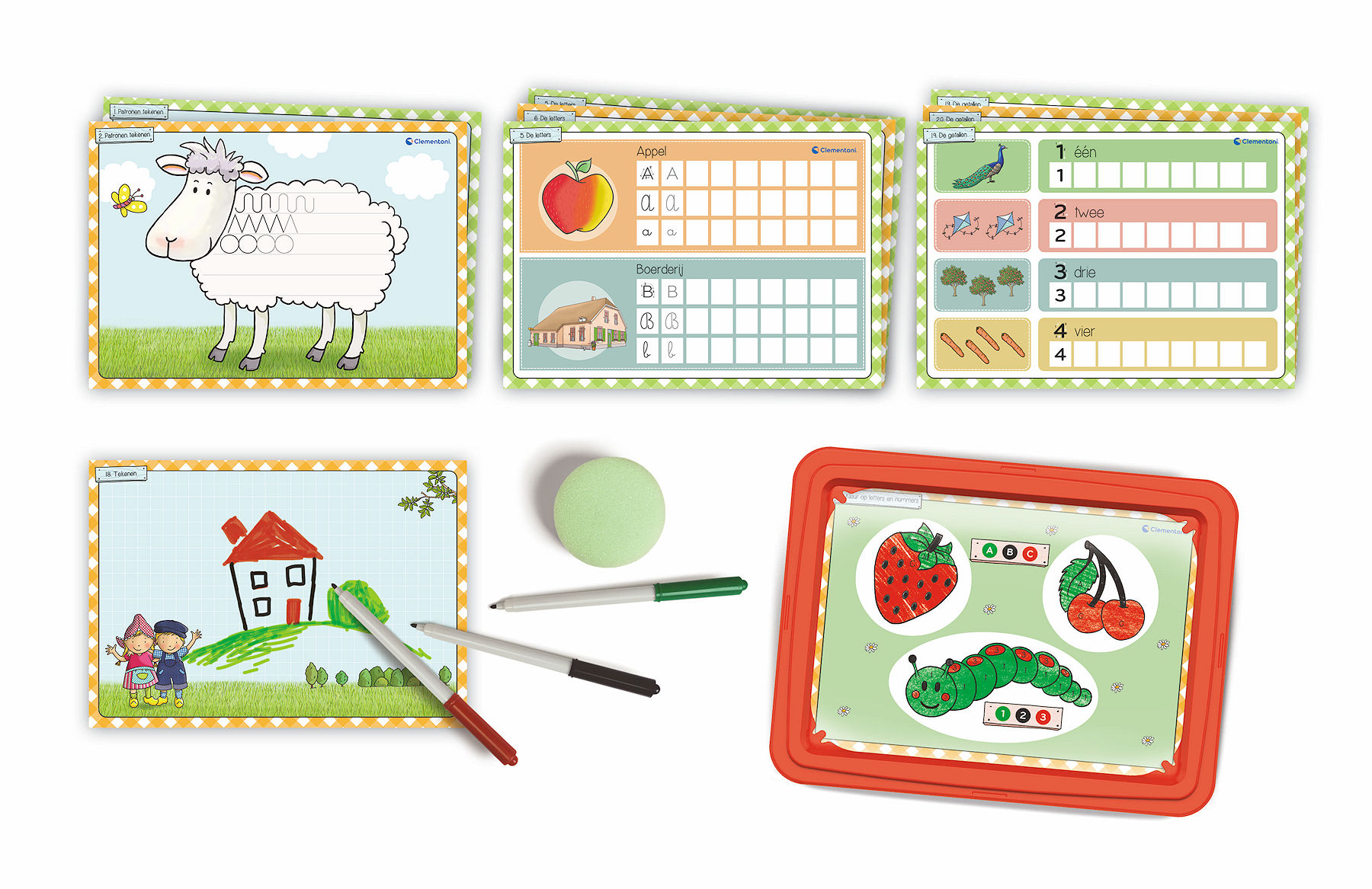 Clementoni Education - Fien en Teun Mijn 3-in-1 tablet