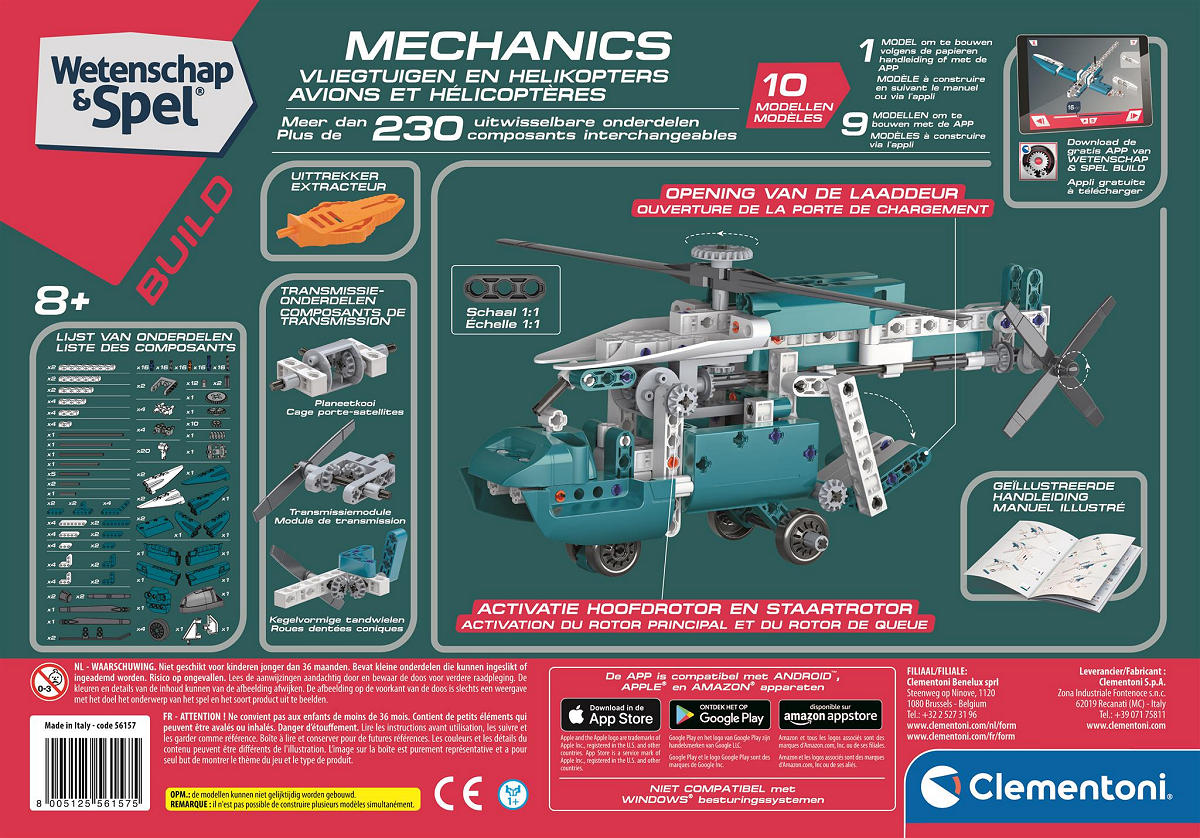 Wetenschap en Spel Mechanica Vliegtuigen en Helikopters