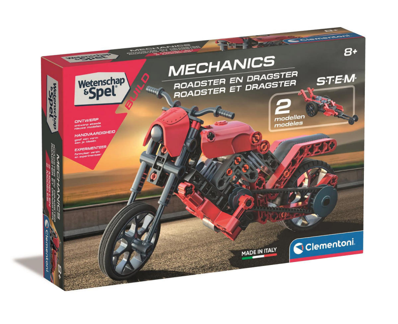 Wetenschap en Spel Mechanica Roadster en Dragster