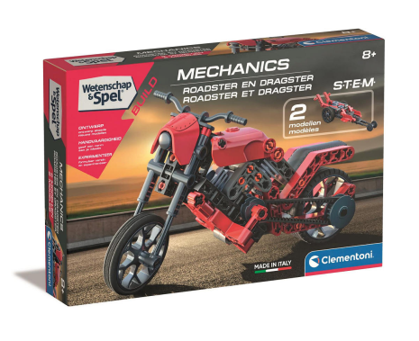 Wetenschap en Spel Mechanica Roadster en Dragster