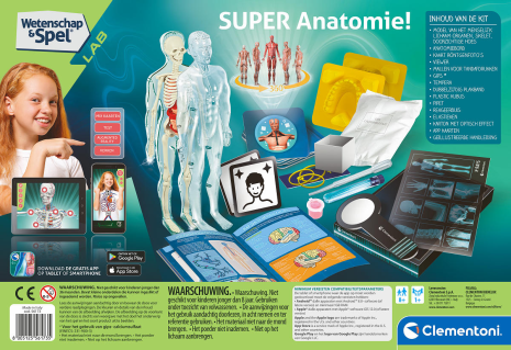 Clementoni Wetenschap en Spel - Super Anatomie