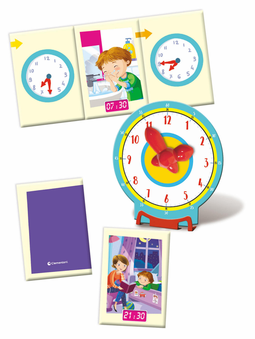 Clementoni Education - Hoe laat is het?