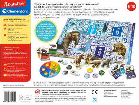 Clementoni Education - Dinosauriers en de Prehistorie