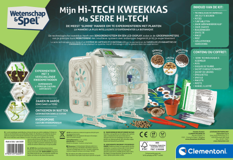 Clementoni Wetenschap en Spel - Hi-Tech Kweekkas