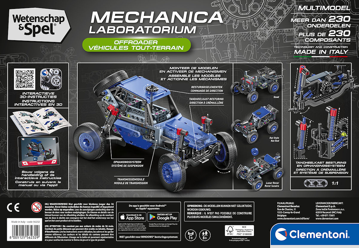 Wetenschap en Spel Mechanica - Off Roader
