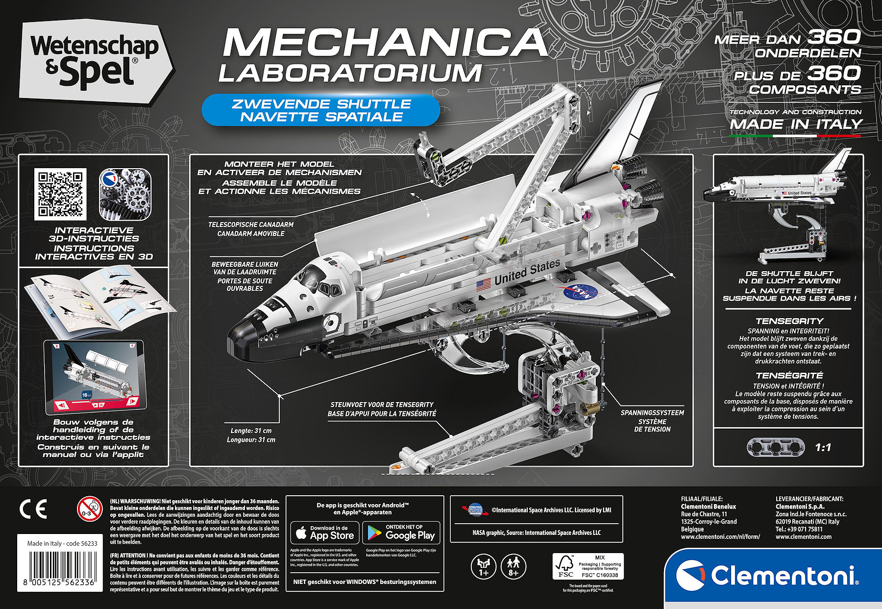 Wetenschap en Spel Mechanica - Floating Shuttle