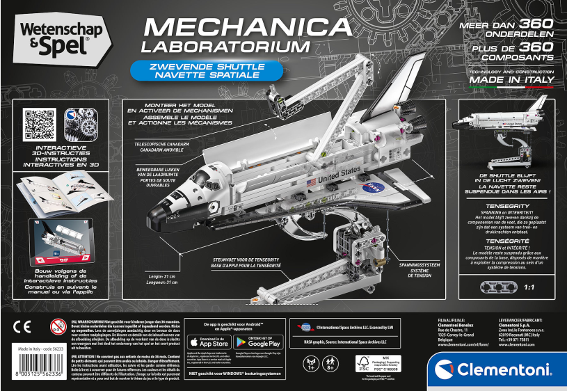 Wetenschap en Spel Mechanica - Floating Shuttle