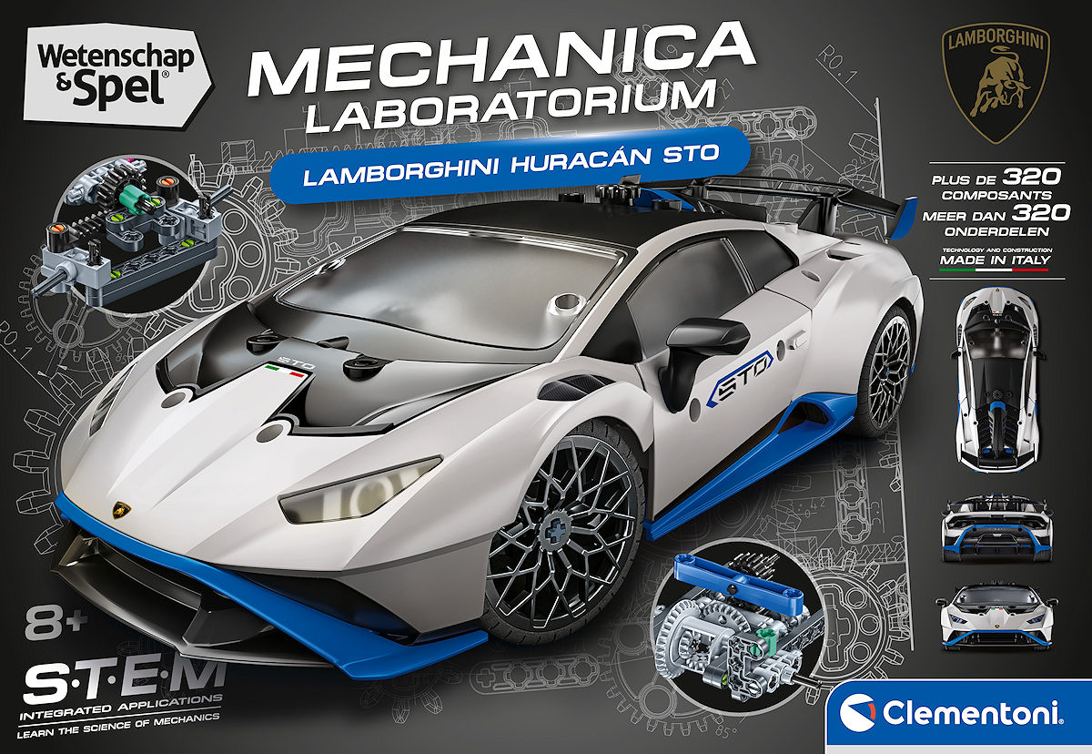 Wetenschap en Spel Mechanica - Lamborghini Huracan STO