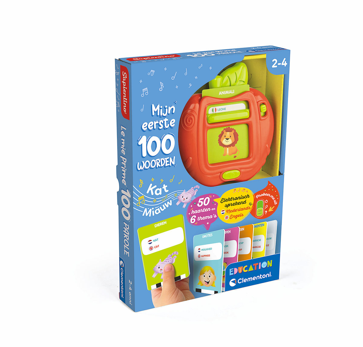Clementoni Spelend Leren - Mijn eerste 100 woorden