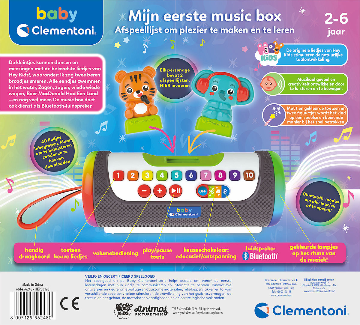 Clementoni Mijn eerste music box