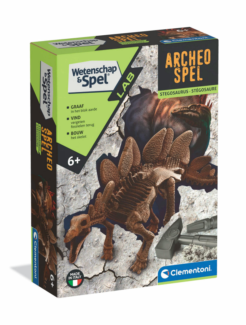 Wetenschap en Spel Archeospel Stegosaurus