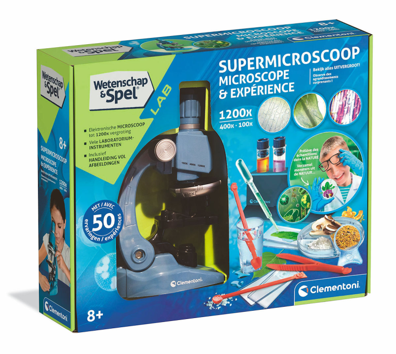 Clementoni Wetenschap en Spel Super Microscoop