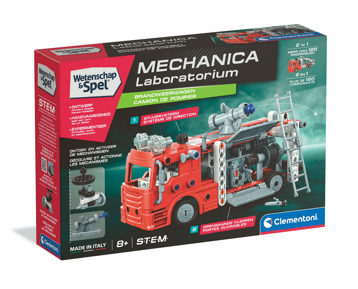 Wetenschap en Spel Mechanica - Brandweerwagen