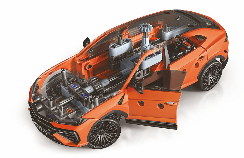 Wetenschap en Spel Mechanica Lamborghini Urus