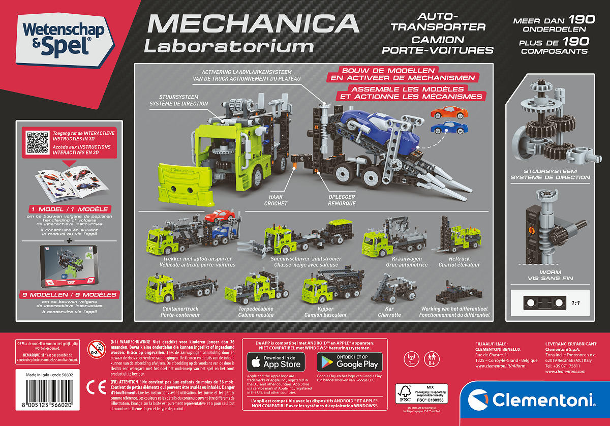 Wetenschap en Spel Mechanica Autotransporter