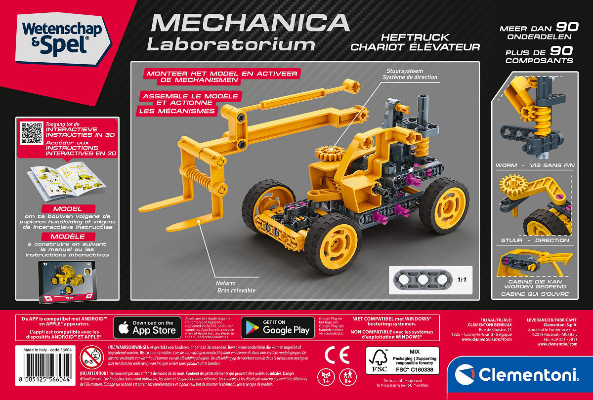 Wetenschap en Spel Mechanica - Vorkheftruck