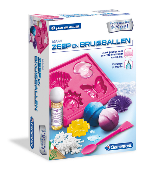 Clementoni Wetenschap en Spel Zeep en Bruisballen